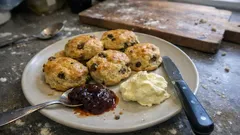 Fast, fluffy fruit scones with sultanas — a classic afternoon tea bake in 10 minutes