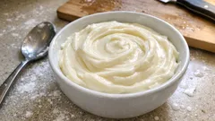 Smooth cream cheese frosting in 10 minutes – perfect for carrot cake and buns