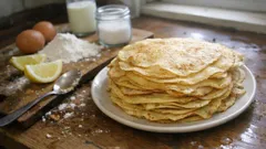 Easy crêpe-style pancakes with smooth batter — perfect for Pancake Day (or any brunch)