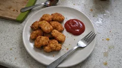 Crispy air fryer chicken nuggets with panko – quick, juicy and family-friendly