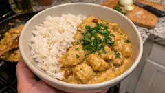 Healthy Chicken Korma with Greek Yoghurt – creamy comfort without the cream
