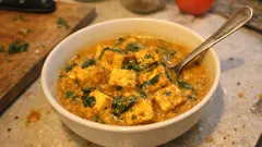 Creamy paneer korma with spinach – a quick weeknight curry that feels special